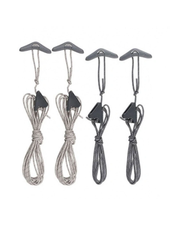 Sea to Summit Ground Control Guy Cords 4-Pack (Grey), hi-res image number null