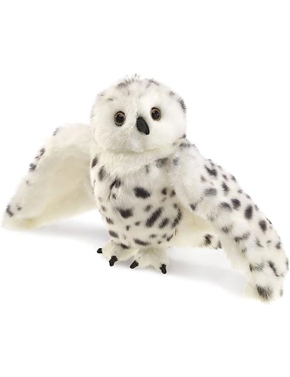 Owl Hand Puppet - Snowy, hi-res image number null