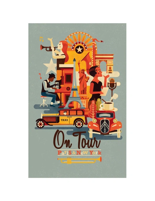 On Tour Board Game (Paris and New York), hi-res image number null