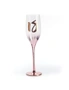 Birthday Blush Champagne Glass - 18th Birthday, hi-res