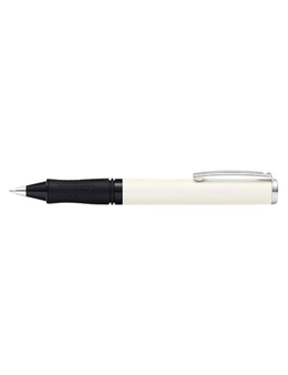 Sheaffer POP Pen Stainless Steel - Ballpoint Wht