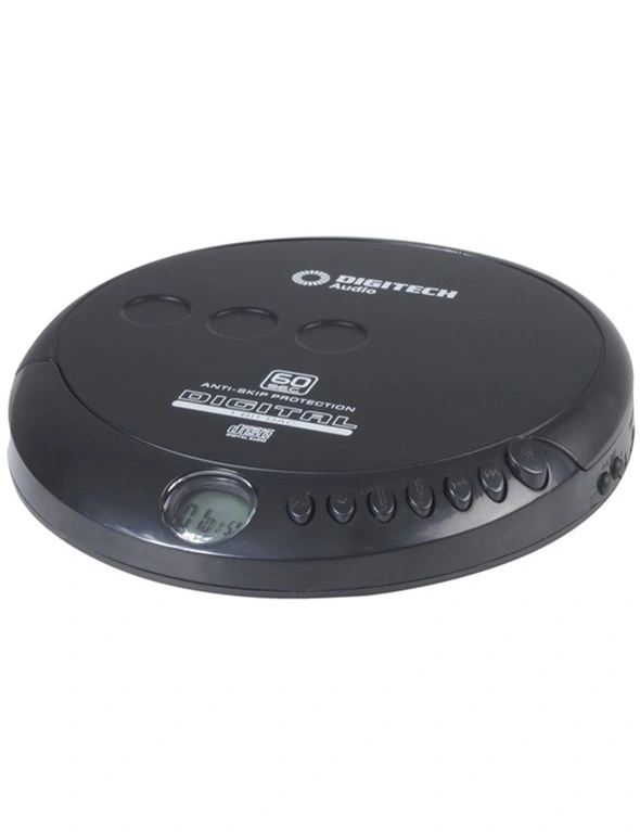 TechBrands Portable CD Player w/ 60 sec Anti-Shock, hi-res image number null