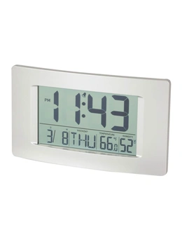 TechBrands Multi-Function LCD Wall Clock