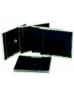 TechBrands Slimline CD Jewel Cases - 10pk