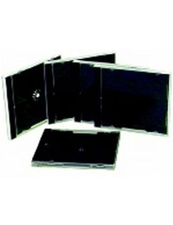 TechBrands Slimline CD Jewel Cases - 10pk, hi-res image number null