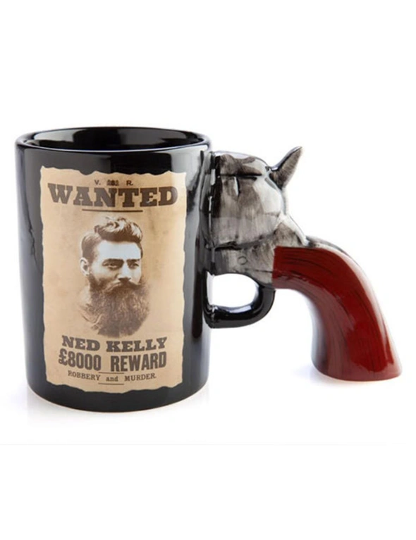3D Handle Mug - Ned Kelly, hi-res image number null