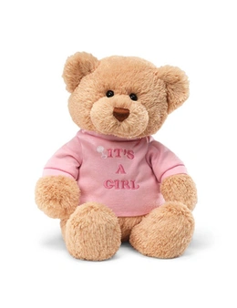 Gund Message Bear - It's A Girl