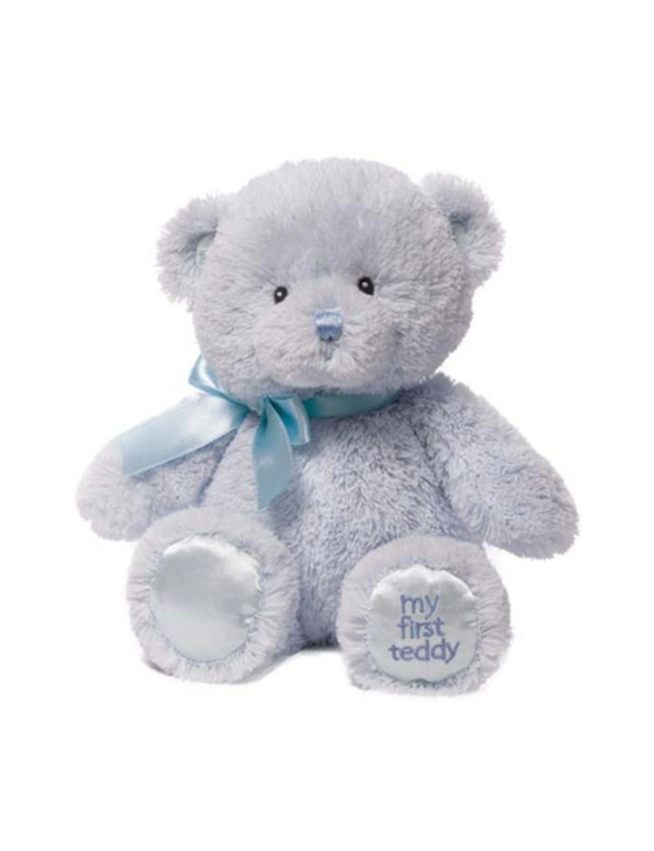 Gund My First Teddy - Blue 25cm, hi-res image number null