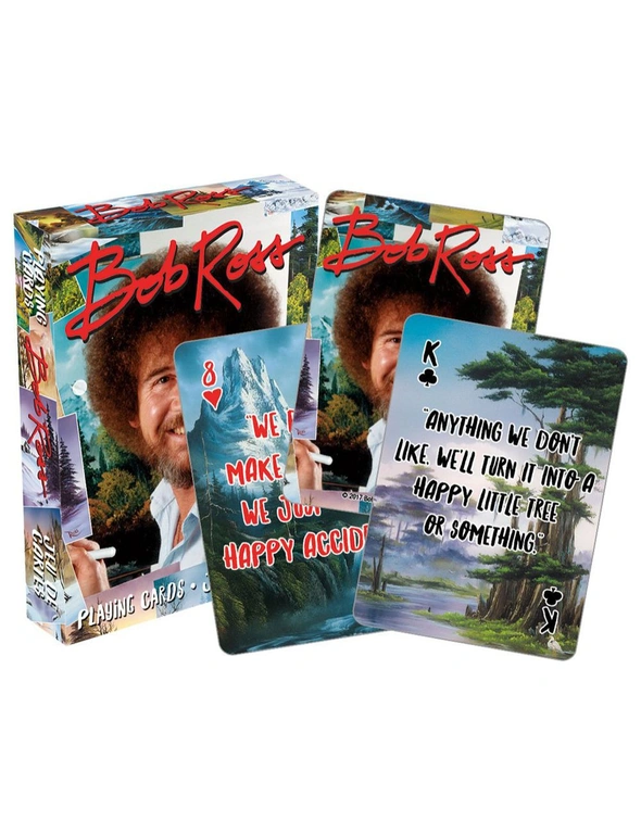 Bob Ross Quotes Playing Cards, hi-res image number null