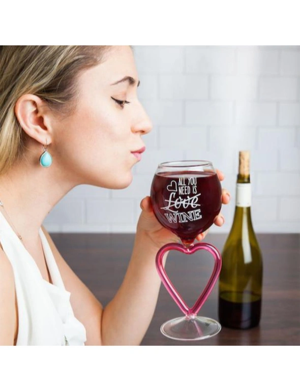 BigMouth Wine Glass - All You Need Is, hi-res image number null
