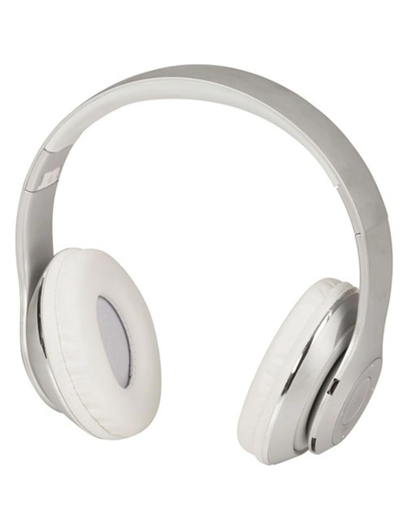 TechBrands Wireless Bluetooth Headphones w/ FM Radio Function/Micro SD, hi-res image number null