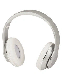 TechBrands Wireless Bluetooth Headphones w/ FM Radio Function/Micro SD