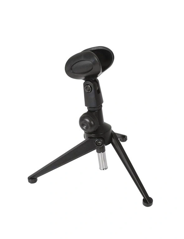 TechBrands High Quality Desktop Mic Tripod Stand and Holder (Black), hi-res image number null