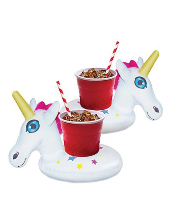 BigMouth Pool Party Beverage Boats - Unicorns, hi-res image number null