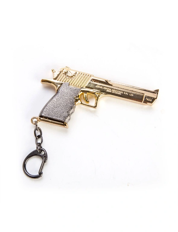 Metal Gun Keychain, hi-res image number null