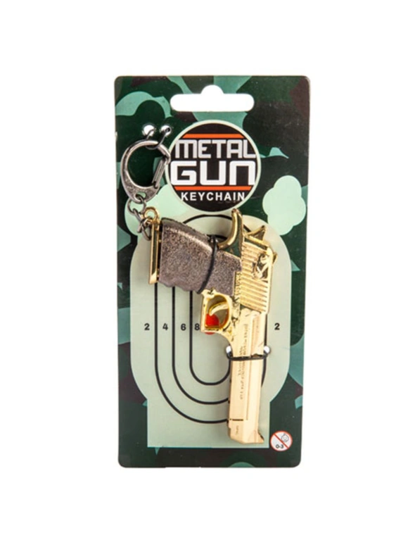 Metal Gun Keychain, hi-res image number null