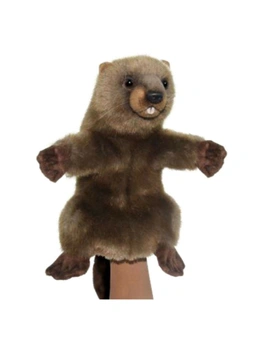 Hansa Realistic Hand Puppet - Beaver 43cm