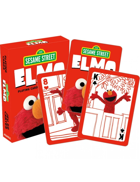 Sesame Street Elmo Playing Cards, hi-res image number null