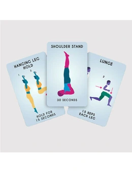 100 Get Fit Exercises Cards