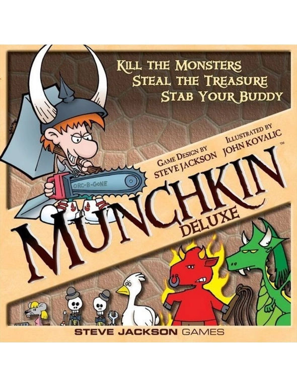Munchkin Deluxe Card Game, hi-res image number null