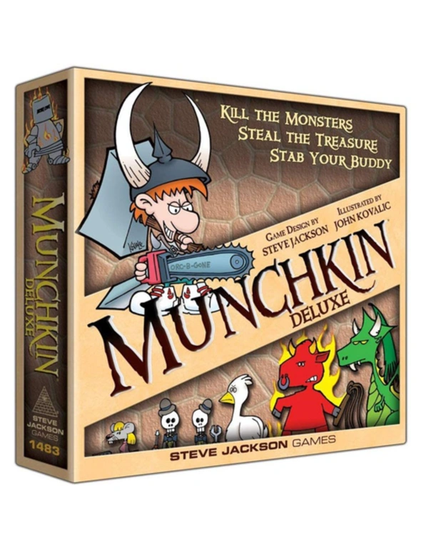 Munchkin Deluxe Card Game, hi-res image number null