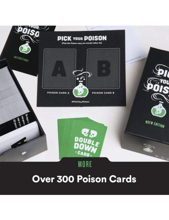 Player 10 Pick Your Poison Card Game NSFW Ed., hi-res image number null