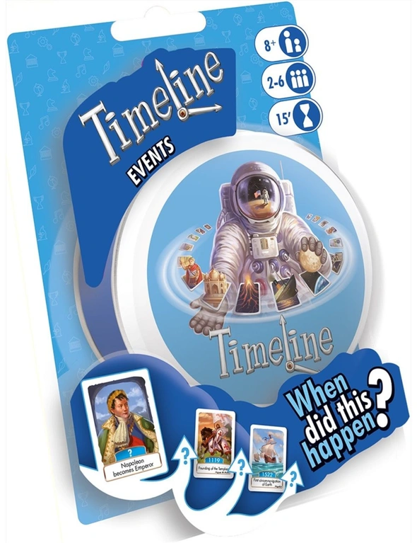Timeline Events Card Game, hi-res image number null