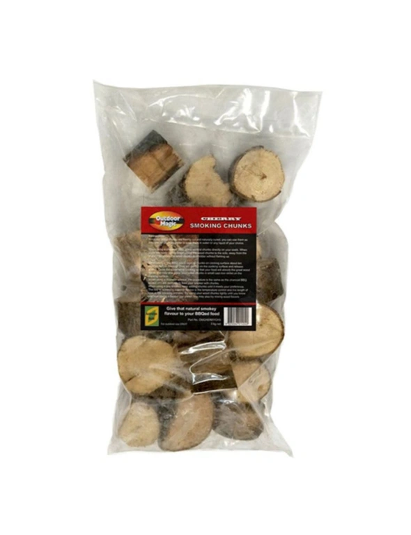 Outdoor Magic Cherry Smoking Wood Chunks 3kg, hi-res image number null