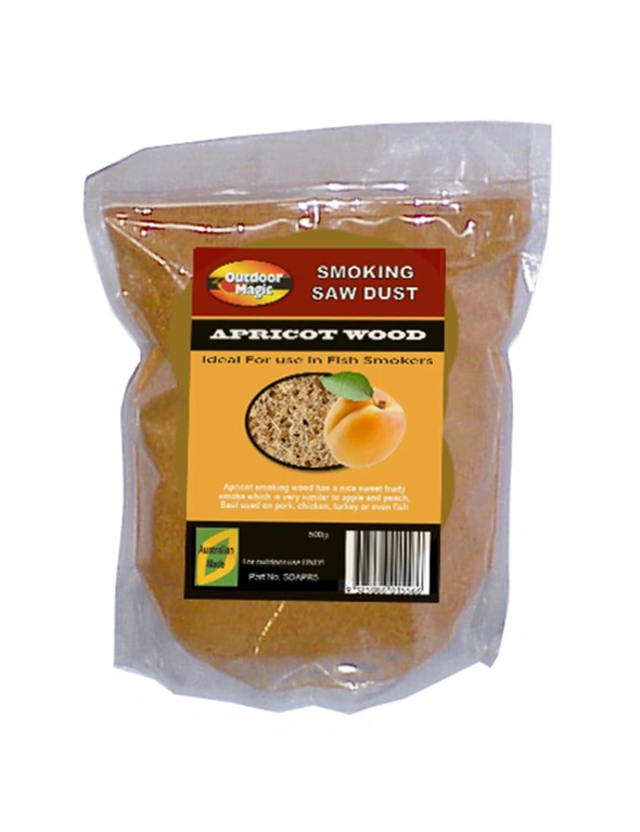 Outdoor Magic 500g Apricot Smoking Sawdust, hi-res image number null