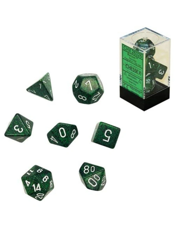D7 Die Set Dice Speckled Poly (7 Dice) - Recon, hi-res image number null
