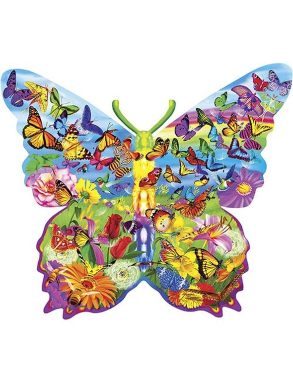 MP Contours Shaped Puzzle (1000pcs) - Butterfly, hi-res image number null