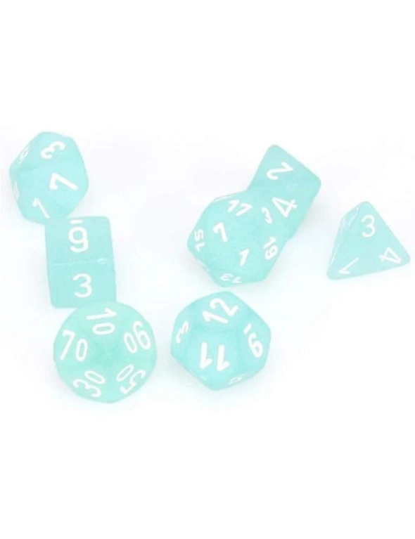 D7 Die Set Dice Frosted Poly (7 Dice), hi-res image number null
