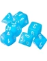 D7 Die Set Dice Frosted Poly (7 Dice), hi-res