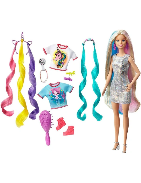 Barbie Fantasy Hair Doll, hi-res image number null