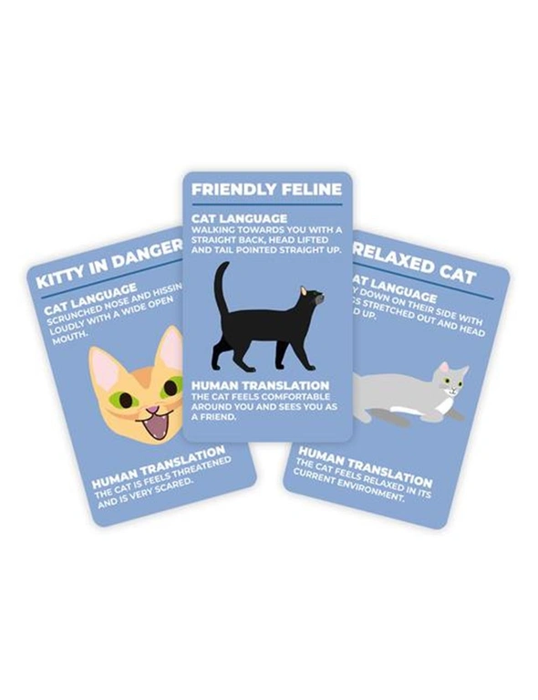 Gift Republic How to Speak Cat Card Game, hi-res image number null