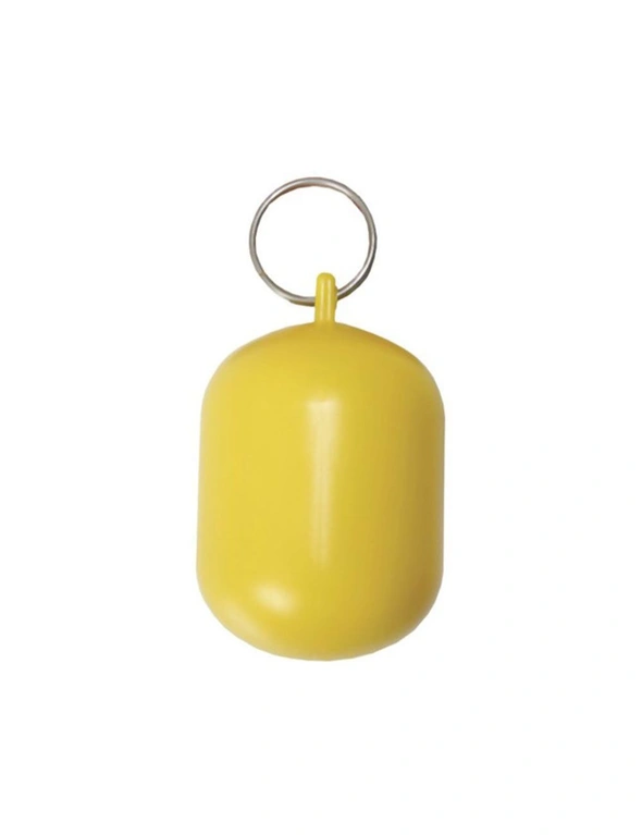 Yellow Floating Float Style Keyring, hi-res image number null