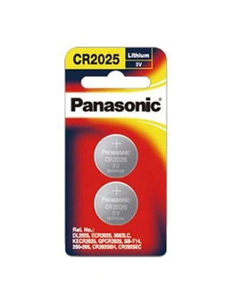 Panasonic 2 pack Panasonic Lithium Button Battery 3V - CR2025