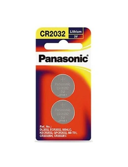 Panasonic 2 pack Panasonic Lithium Button Battery 3V - CR2032
