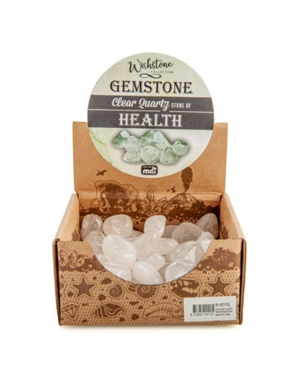 Wishstone Gemstone Tumbled - Clear Quartz, hi-res image number null