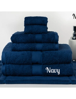 Linen Comfort Brand New 7 Pieces 100% Cotton Bath Towel Set