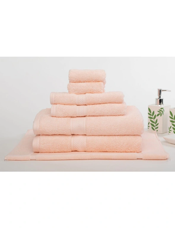 Mild Touch 650GSM Luxury Egyptian Cotton 7 Pieces Bath Towel Set, hi-res image number null