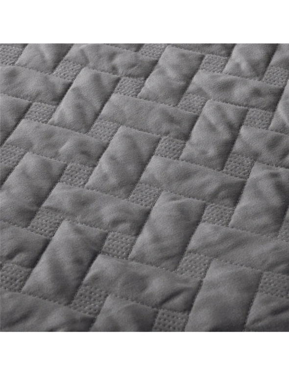 Home Essentials Queen Size Bed Chic Embossed Coverlet Bedspread Set Comforter Quilt, hi-res image number null