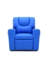 Kids push back recliner chair with cup holder, hi-res