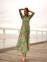 Cotton Maxi Dress| Summer Dress| Boho dress| Gift for her| Long Boho Dress| Women Kimono Wrap Dress| Valentine Mother's Day Christmas| 003, hi-res