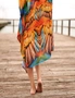 Silk Kaftan,Silk floral print Beach Coverup,Womens Silk Kaftan,Full Length Silk Caftan,Silk Resort Wear For Women,Long Silk Dress, 004, hi-res