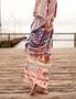 Silk Kaftan,Silk floral print Beach Coverup,Womens Silk Kaftan,Full Length Silk Caftan,Silk Resort Wear For Women,Long Silk Dress, 006, hi-res