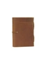 Linen Connections Vintage Leather Journal - 100% Recycled, hi-res