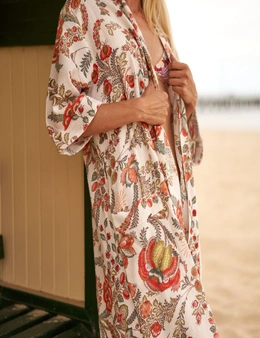 Waffle Linen Robe| Cotton Kimono Robe| Gift for her| Mother's Valentines Chritmas Wedding Bridesmaids Robes| Summer Bathrobe| 001