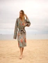 Waffle Linen Robe| Cotton Kimono Robe| Gift for her| Mother's Valentines Chritmas Wedding Bridesmaids Robes| Summer Bathrobe| 002, hi-res