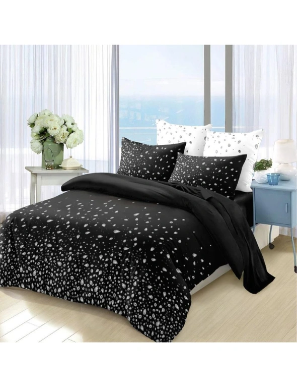 Dreamfields In The Dark Design Quilt Cover Set, hi-res image number null